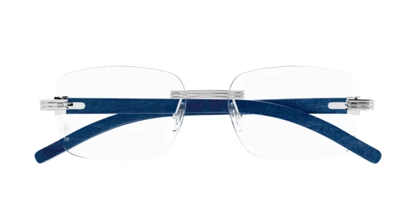 Lunettes de vue Cartier première branche bois CT0286O-005