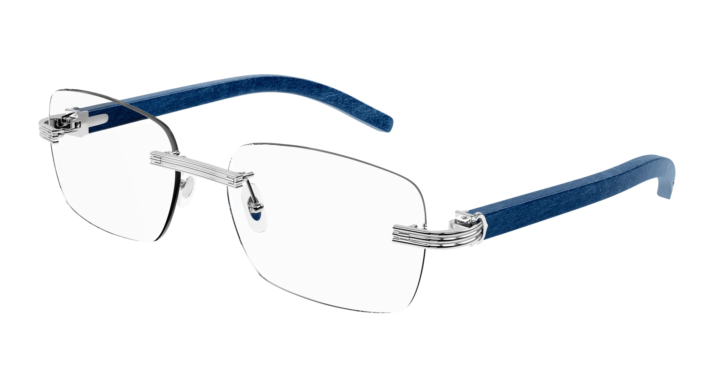 Lunettes de vue Cartier première branche bois CT0286O-005