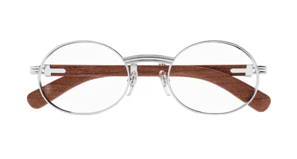 Lunettes de vue Cartier première branche bois CT0464O-003