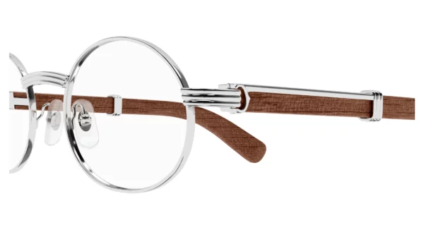 Lunettes de vue Cartier première branche bois CT0464O-003