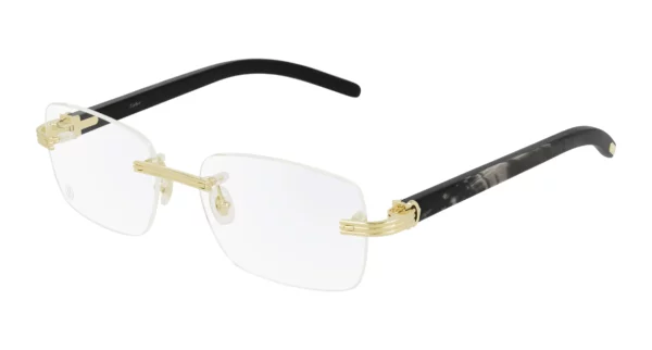 Lunettes de vue Cartier première branche corne CT0286O-001