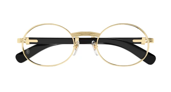 Lunettes de vue Cartier première branche corne CT0464O-001