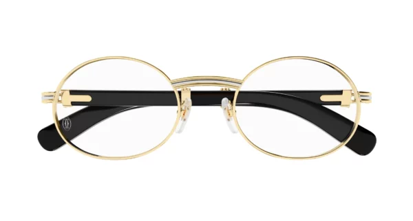 Lunettes de vue Cartier première branche corne CT0464O-002
