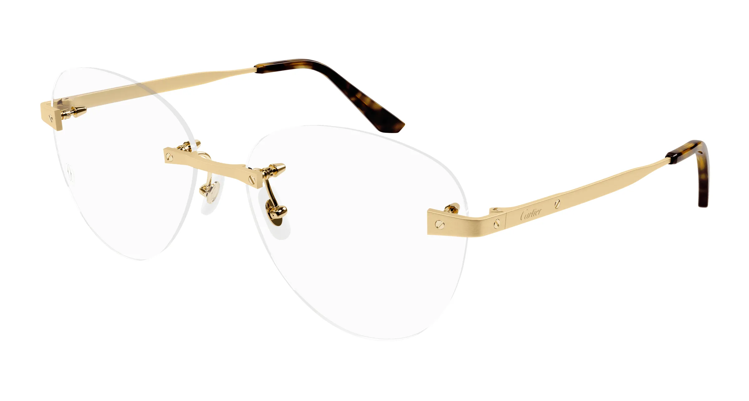 Lunettes de vue Cartier santos CT0338O-001