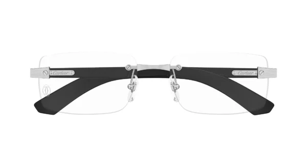 Lunettes de vue Cartier santos branche bois CT0513O-003