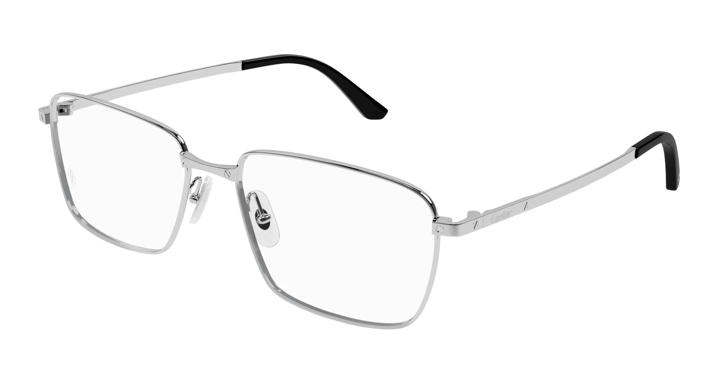 Lunettes de vue Cartier santos branche titane CT0320OA-002
