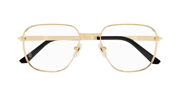 Lunettes de vue Cartier santos branche titane CT0553O-001