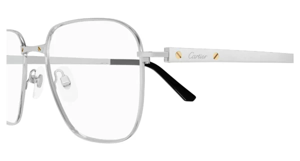 Lunettes de vue Cartier santos branche titane CT0553O-002