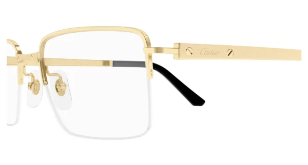 Lunettes de vue Cartier santos branche titane CT0555OA-001
