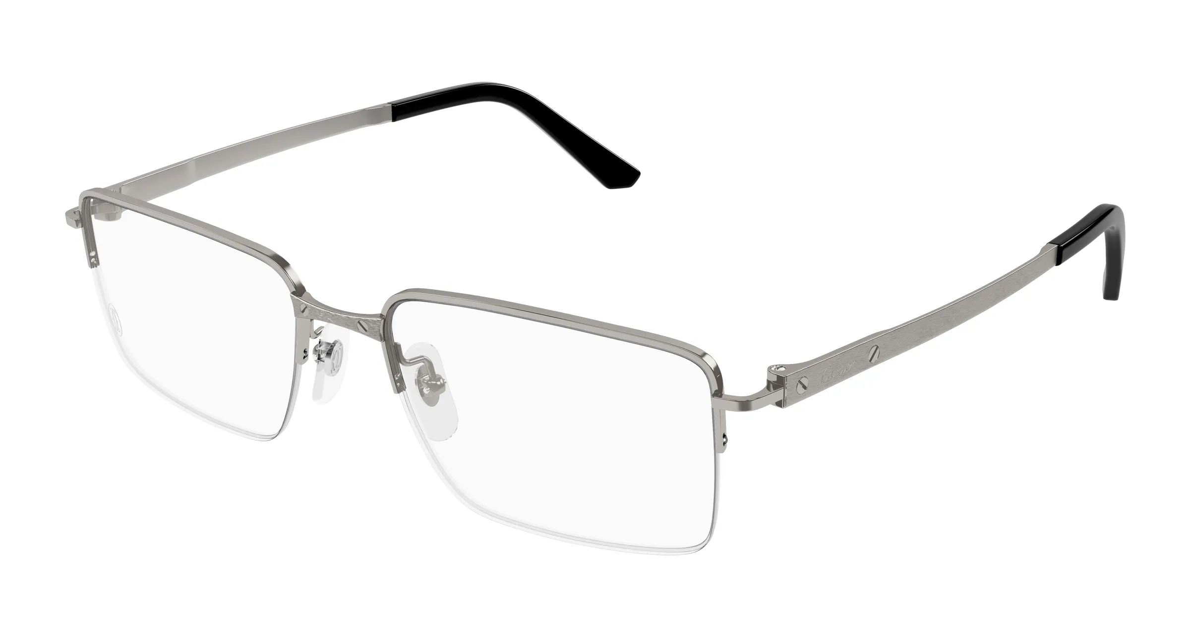 Lunettes de vue Cartier santos branche titane CT0555OA-003