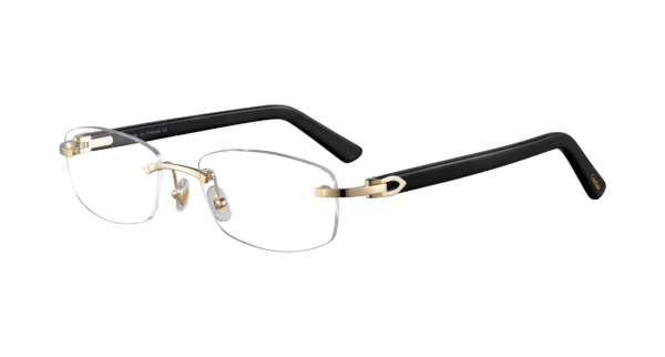 Lunettes de vue Cartier signature branche acétate CT0048O-002