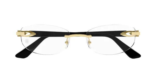 Lunettes de vue Cartier signature branche acétate CT0318O-001