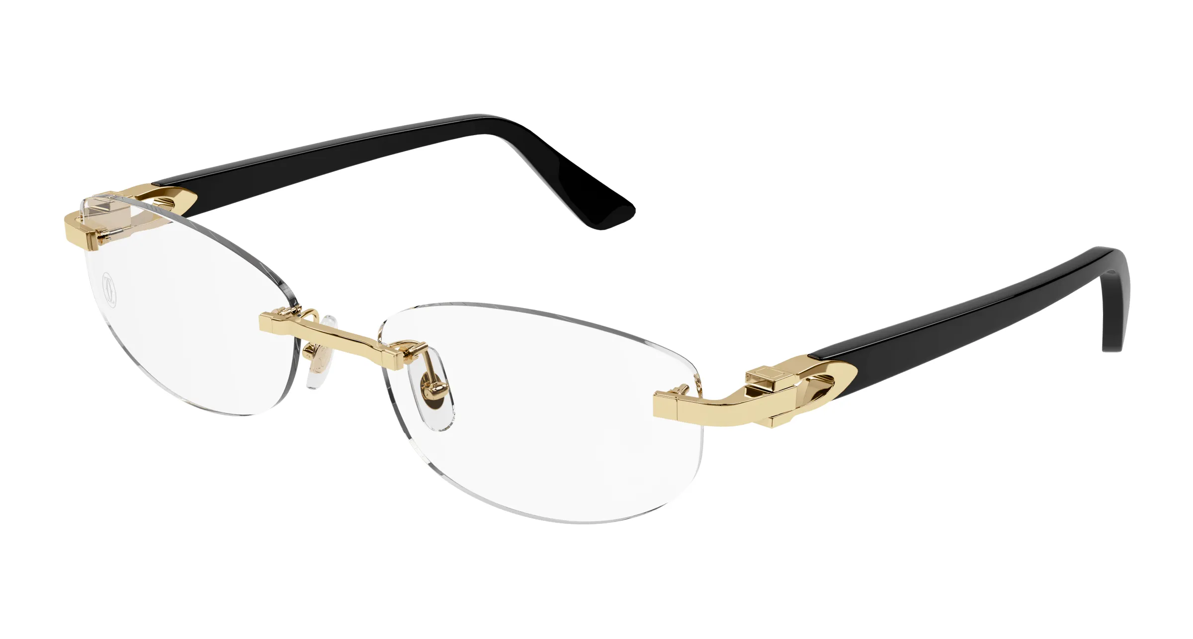 Lunettes de vue Cartier signature branche acétate CT0318O-001