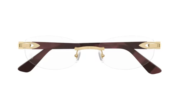 Lunettes de vue Cartier signature branche acétate CT0318O-006