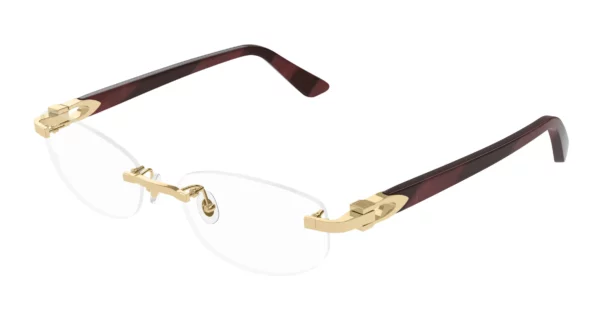 Lunettes de vue Cartier signature branche acétate CT0318O-006