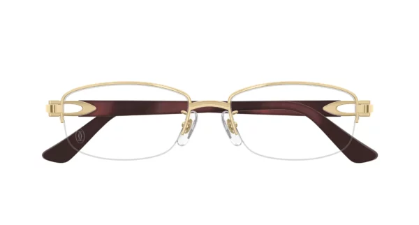 Lunettes de vue Cartier signature branche acétate CT0530OJ-002