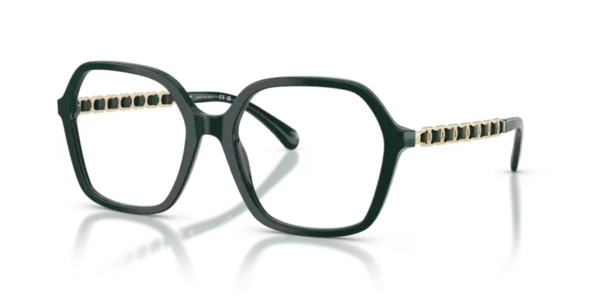 Lunettes de vue Chanel 0CH3489Q - 1459 - Vert vandome