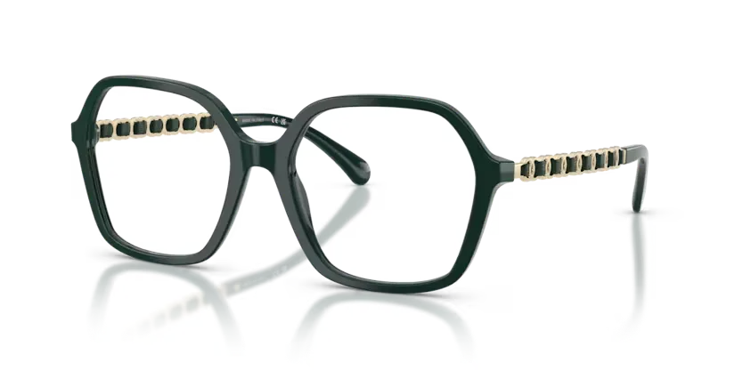 Lunettes de vue Chanel 0CH3489Q - 1459 - Vert vandome