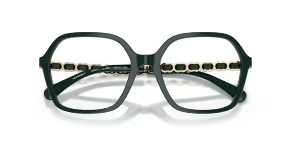 Lunettes de vue Chanel 0CH3489Q - 1459 - Vert vandome