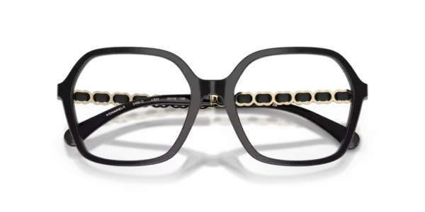 Lunettes de vue Chanel 0CH3489Q - C622 - Noir