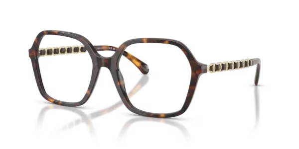 Lunettes de vue Chanel 0CH3489Q - C714 - Havana foncé