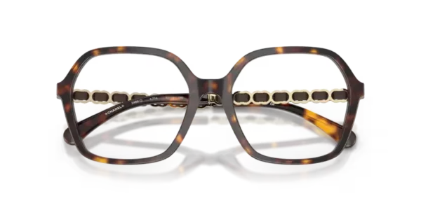 Lunettes de vue Chanel 0CH3489Q - C714 - Havana foncé