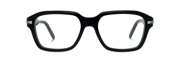 Lunettes de vue Fred FG50077I 001 - Acétate brillant noir avec des verres DEMO