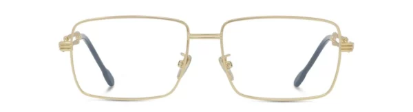 Lunettes de vue Fred FG50081U 030 - Métal brillant jaune avec des verres DEMO