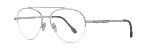 Lunettes de vue Fred FG50082U 016- Métal brillant argenté avec des verres DEMO