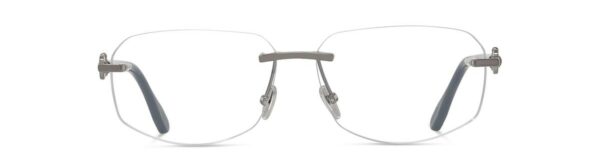 Lunettes de vue Fred FG50090U 014 - Métal Or Noir Brillant, Verres Démo Organique