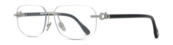 Lunettes de vue Fred FG50090U 016 - Métal Palladium Brillant, Verres Démo Organique