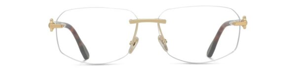 Lunettes de vue Fred FG50090U 030 - Métal Or Endura Brillant, Verres Démo Organique