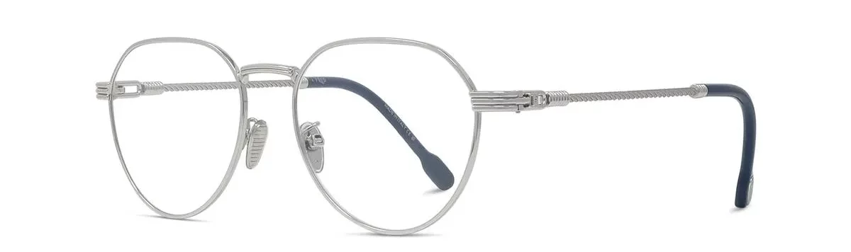 Lunettes de vue Fred force 10 FG50087U 016 - Métal Palladium Brillant, Verres Démo Organique