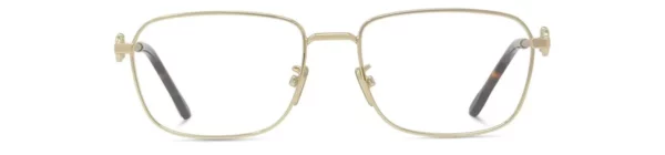 Lunettes de vue Fred force 10 FG50088U 032 - Métal Or Clair Brillant, Verres Démo Organique
