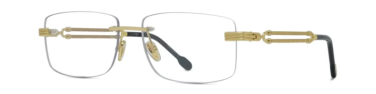 Lunettes de vue Fred FG50035U 031 - Or Endura Brillant 58