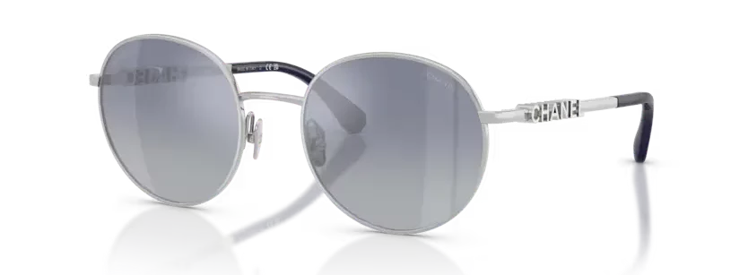 Lunettes de soleil Chanel CH4282 C1351G - Argent