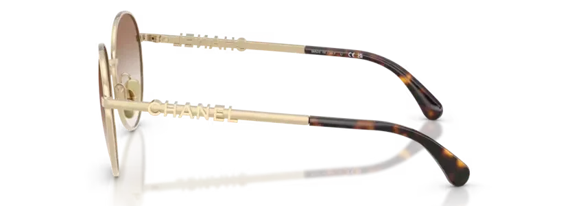 Lunettes de soleil Chanel CH4282 C39513 - Or pâle