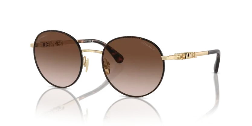 Lunettes de soleil Chanel CH4282 C429S5 - Or