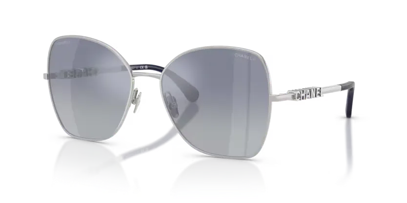 les Lunettes de vue Chanel CH4283 C1351G - Argent