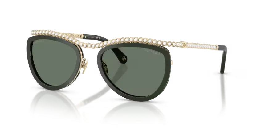 Lunettes de soleil Chanel CH4296H C46871 - Vert forêt