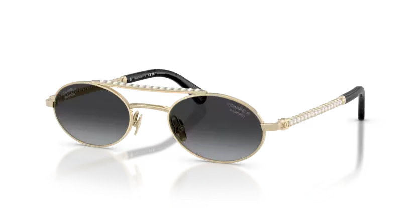 les Lunettes de soleil Chanel CH4297H C395S8 - Noir