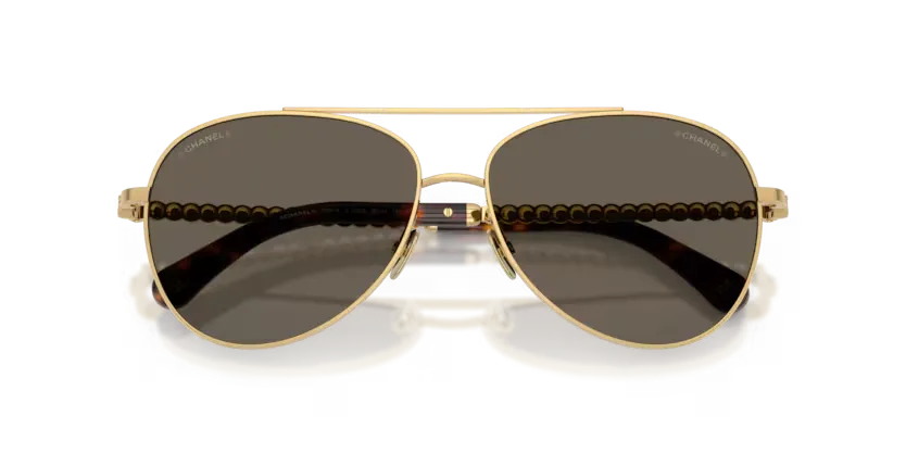 Lunettes de soleil Chanel CH4298H C125/3 - Havana foncé