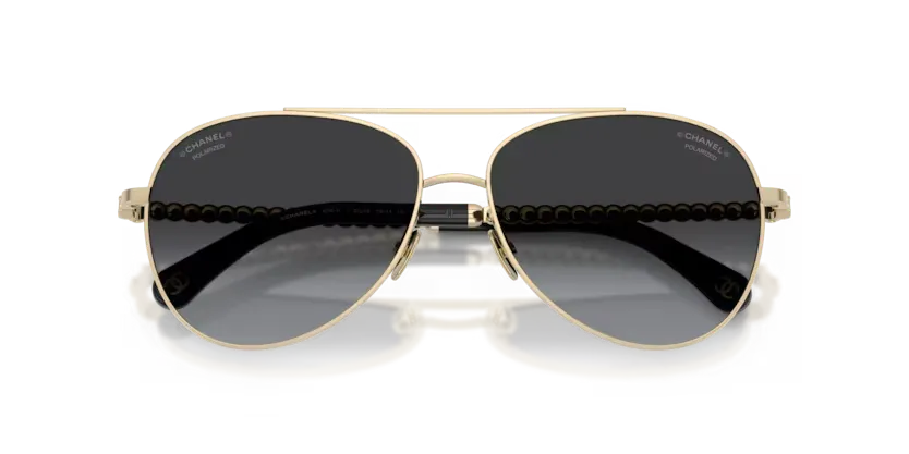 Lunettes de soleil Chanel CH4298H C125/3 - C395S8 - Noir
