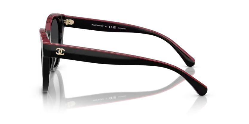 les Lunettes de soleil Chanel CH5414 1794S8 - Noir