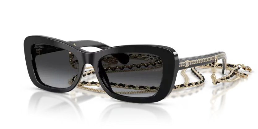 Lunettes de soleil Chanel CH5553 C622S8 - Noir