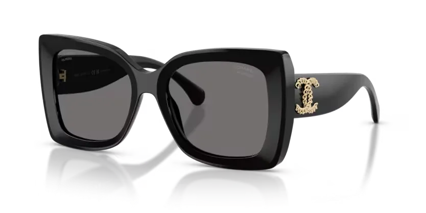 Lunettes de soleil Chanel CH5555 C622T8 - Noir