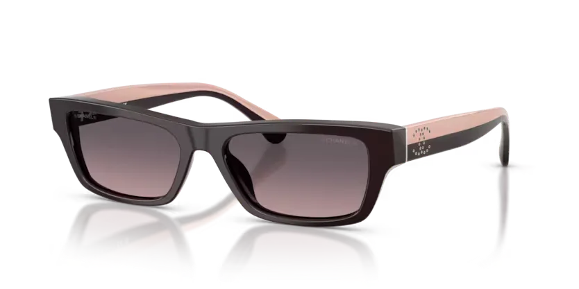 les Lunettes de soleil Chanel CH5564B 1461S1 - Rouge vendôme