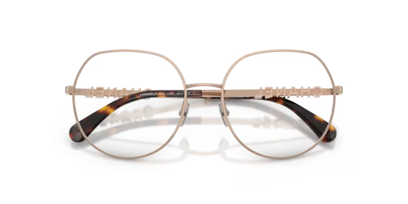les Lunettes de vue Chanel CH2213 C226 - Beige or