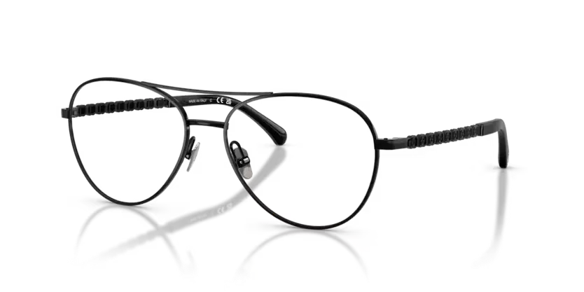 les Lunettes de vue Chanel CH2224Q C126 - Noir brillant