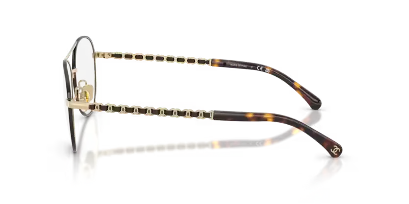 Lunettes de vue Chanel CH2224Q C429- Or pâle
